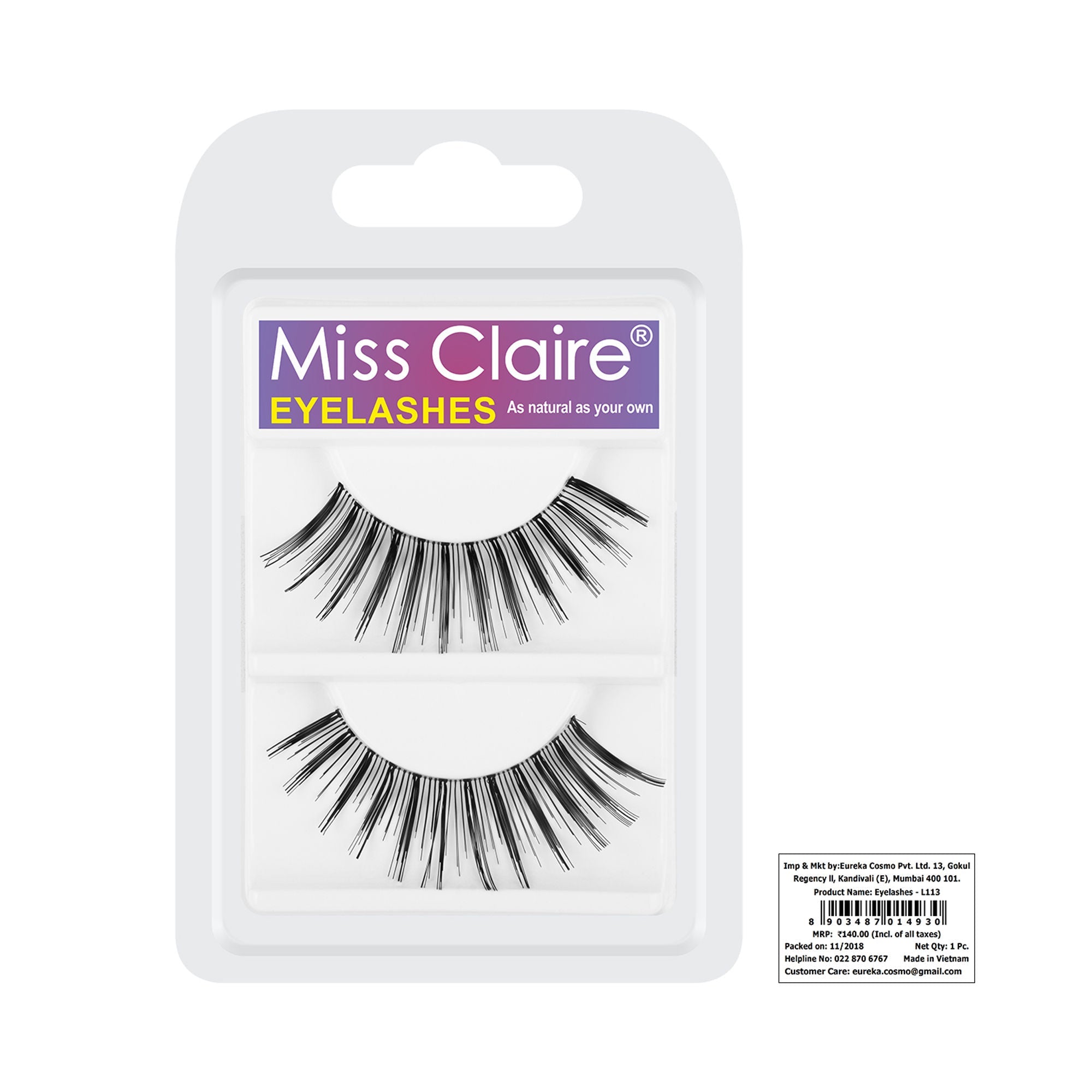 Miss Claire Eyelashes - L113