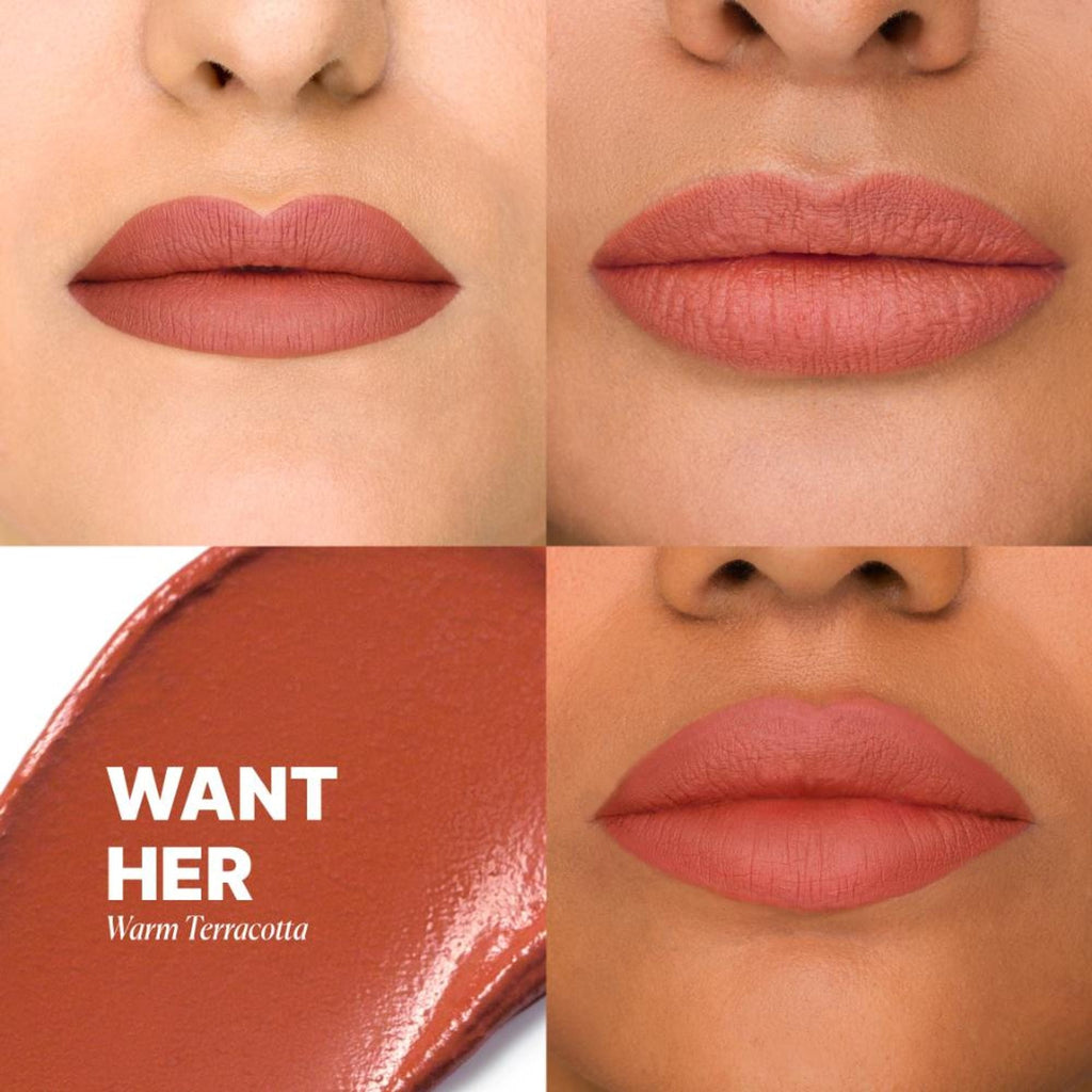 IRIS COSMETICS Matte Made Her Do It Liquid Lipstick - Warm Terracotta
