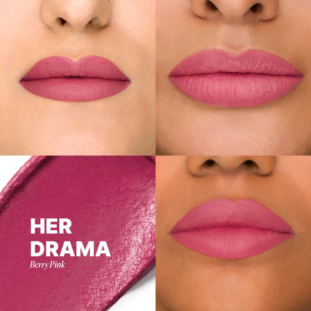 IRIS COSMETICS Matte Made Her Do It Liquid Lipstick - Berry Pink