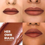IRIS COSMETICS Matte Made Her Do It Liquid Lipstick - Chocolate Brown