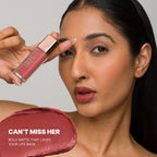 IRIS COSMETICS Matte Made Her Do It Liquid Lipstick - Warm Cinnamon Brown