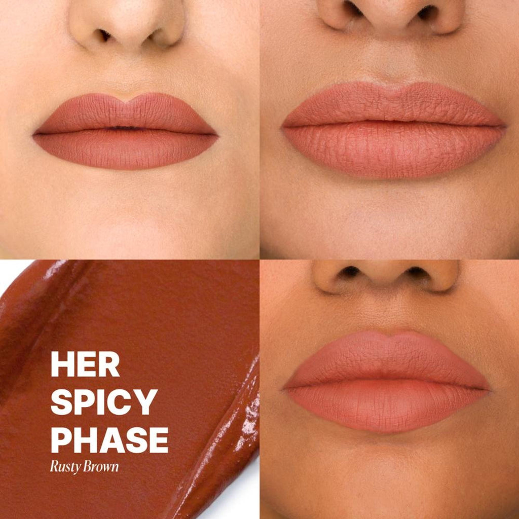 IRIS COSMETICS Matte Made Her Do It Liquid Lipstick - Rusty Brown