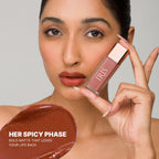 IRIS COSMETICS Matte Made Her Do It Liquid Lipstick - Rusty Brown