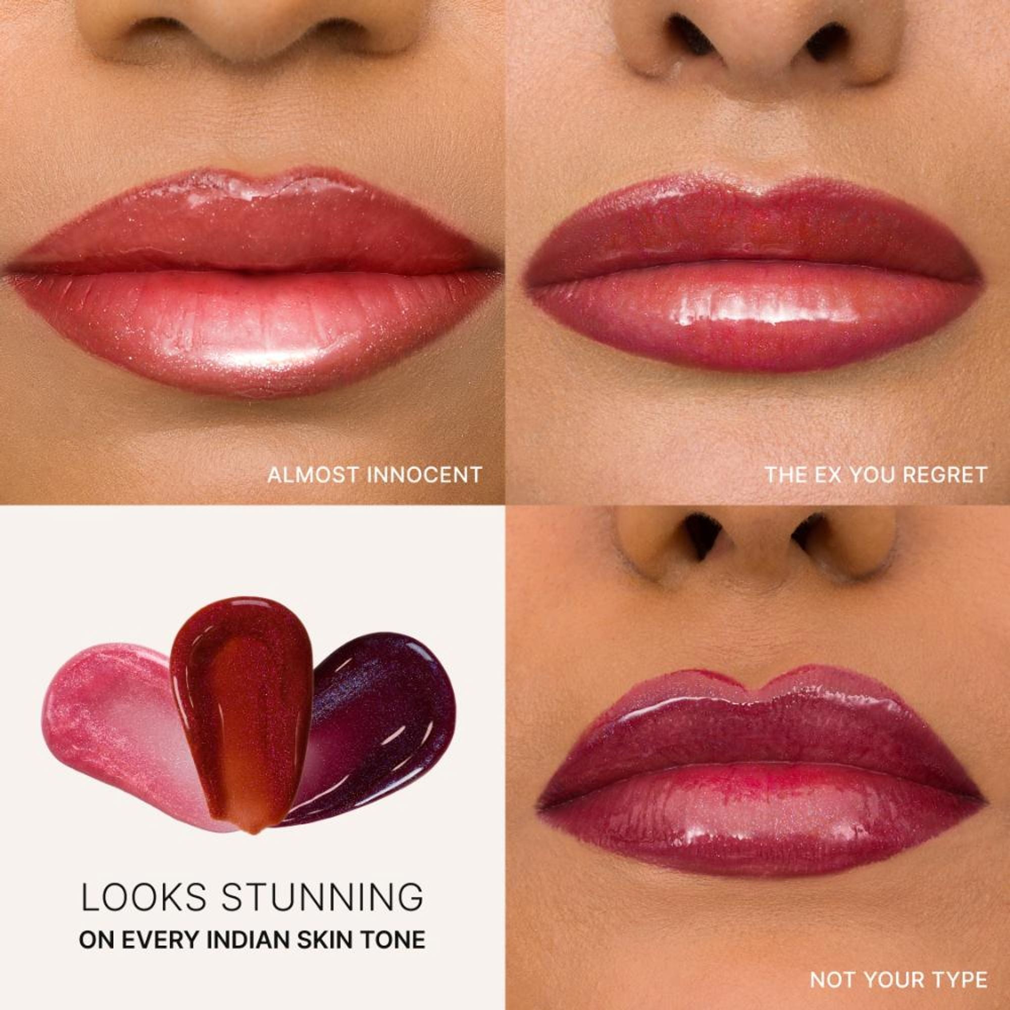 IRIS COSMETICS Talk Glossy To Me! Shimmer Lip Gloss - Light Pink With Iridescent Shimmer