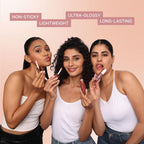 IRIS COSMETICS Talk Glossy To Me! Shimmer Lip Gloss - Light Pink With Iridescent Shimmer