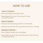 Shopaarel Flawless Fixing Powder - White-01