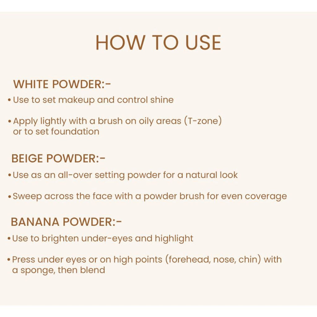 Shopaarel Flawless Fixing Powder - Beige-02