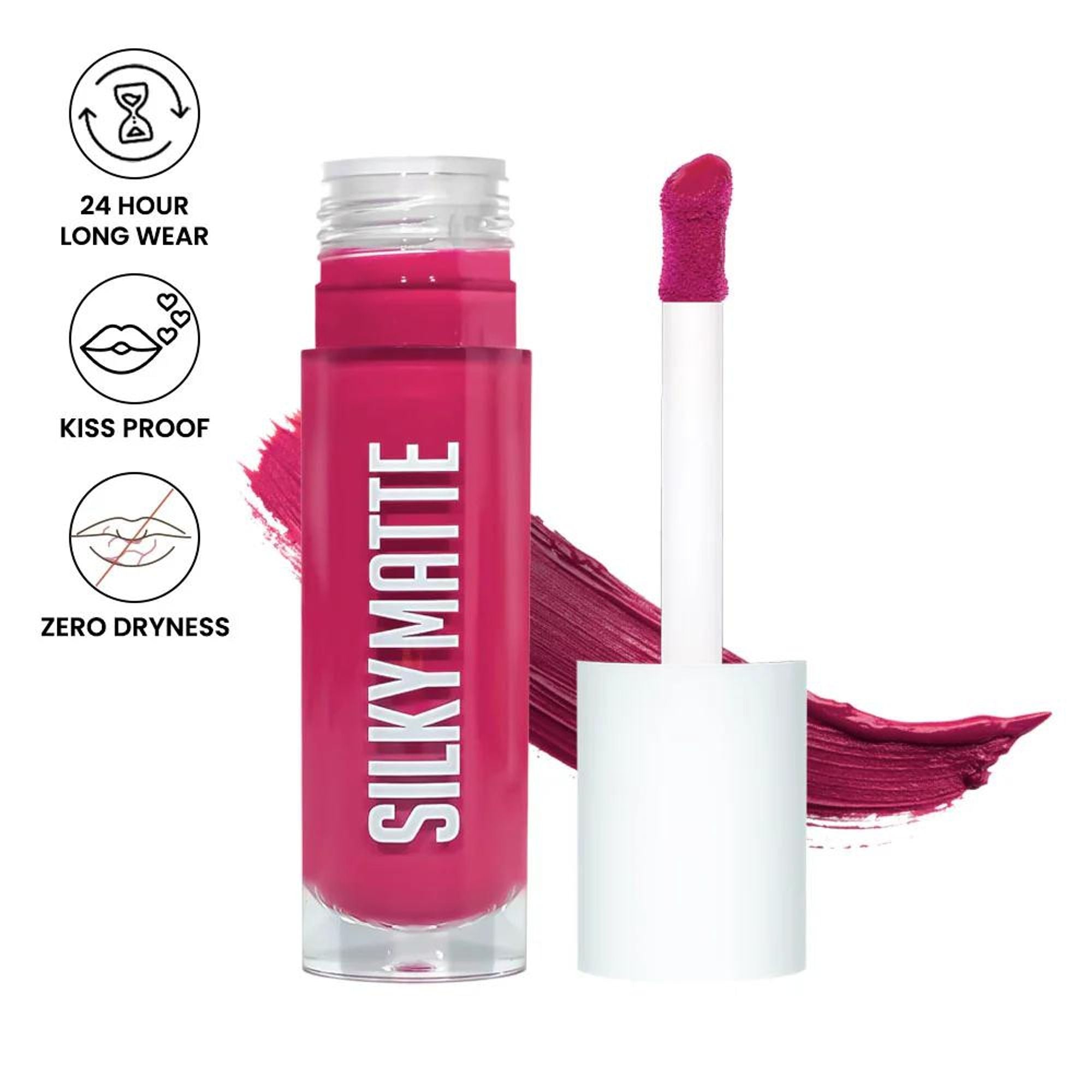 Shopaarel Silky Matte Gloss Liquid Lipstick - Mood-02