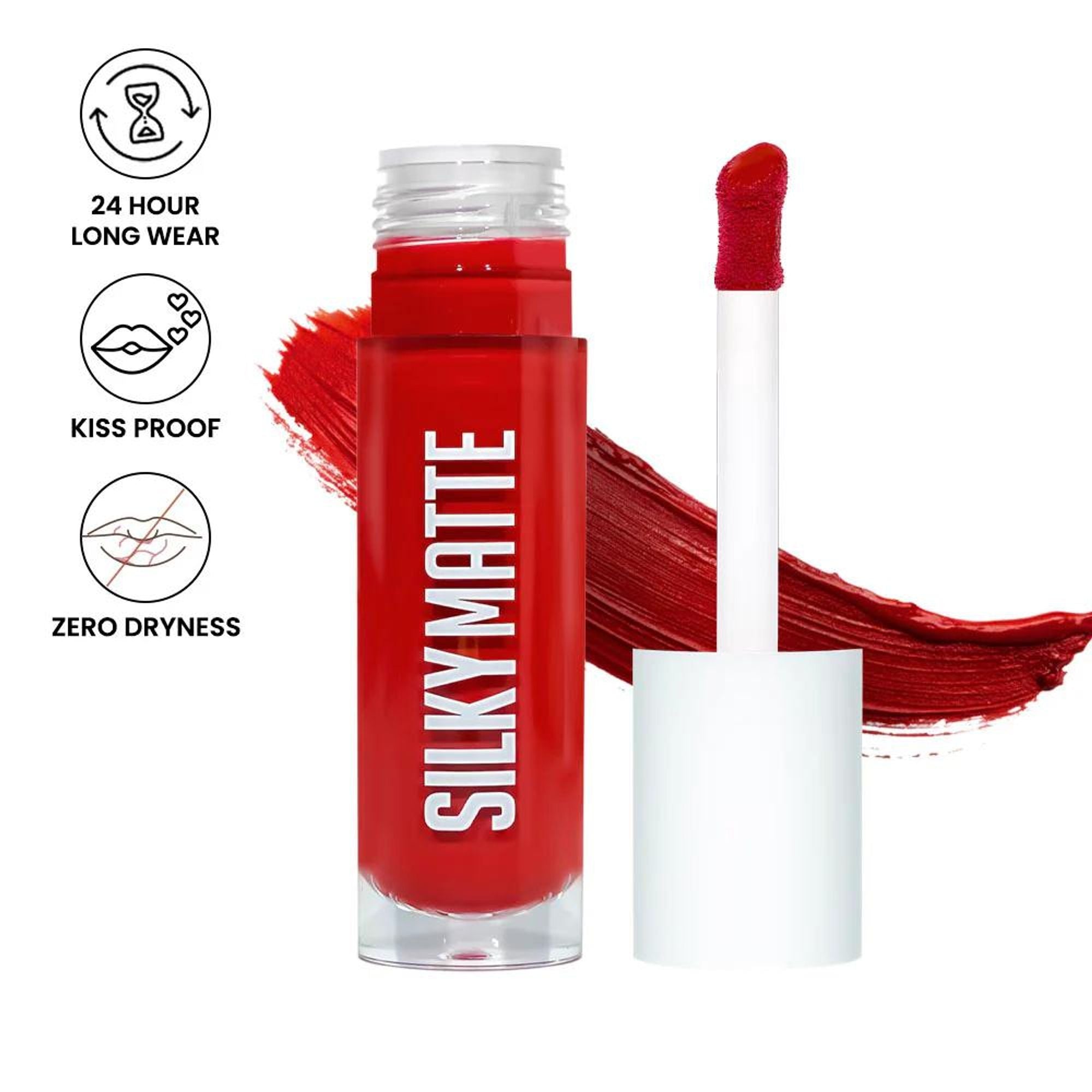 Shopaarel Silky Matte Gloss Liquid Lipstick - Chill-04