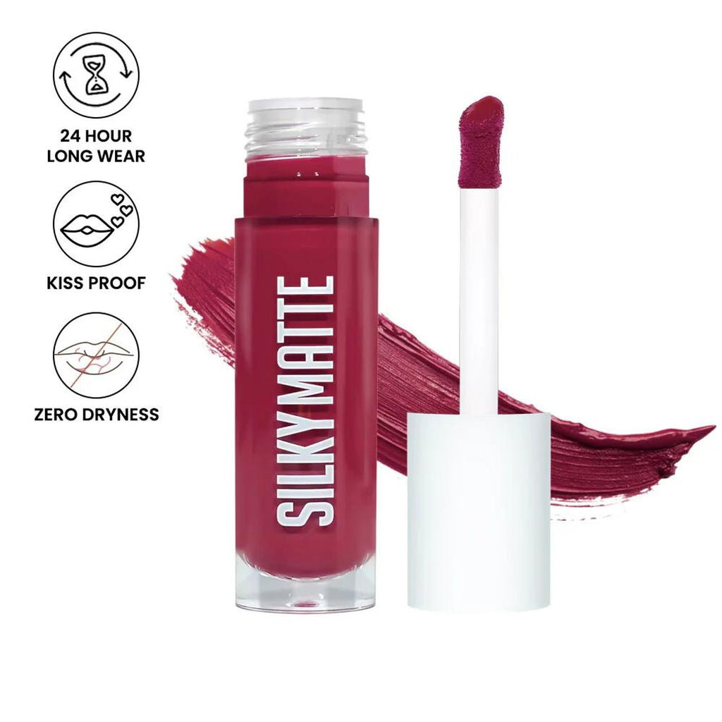 Shopaarel Silky Matte Gloss Liquid Lipstick - Hangover-08