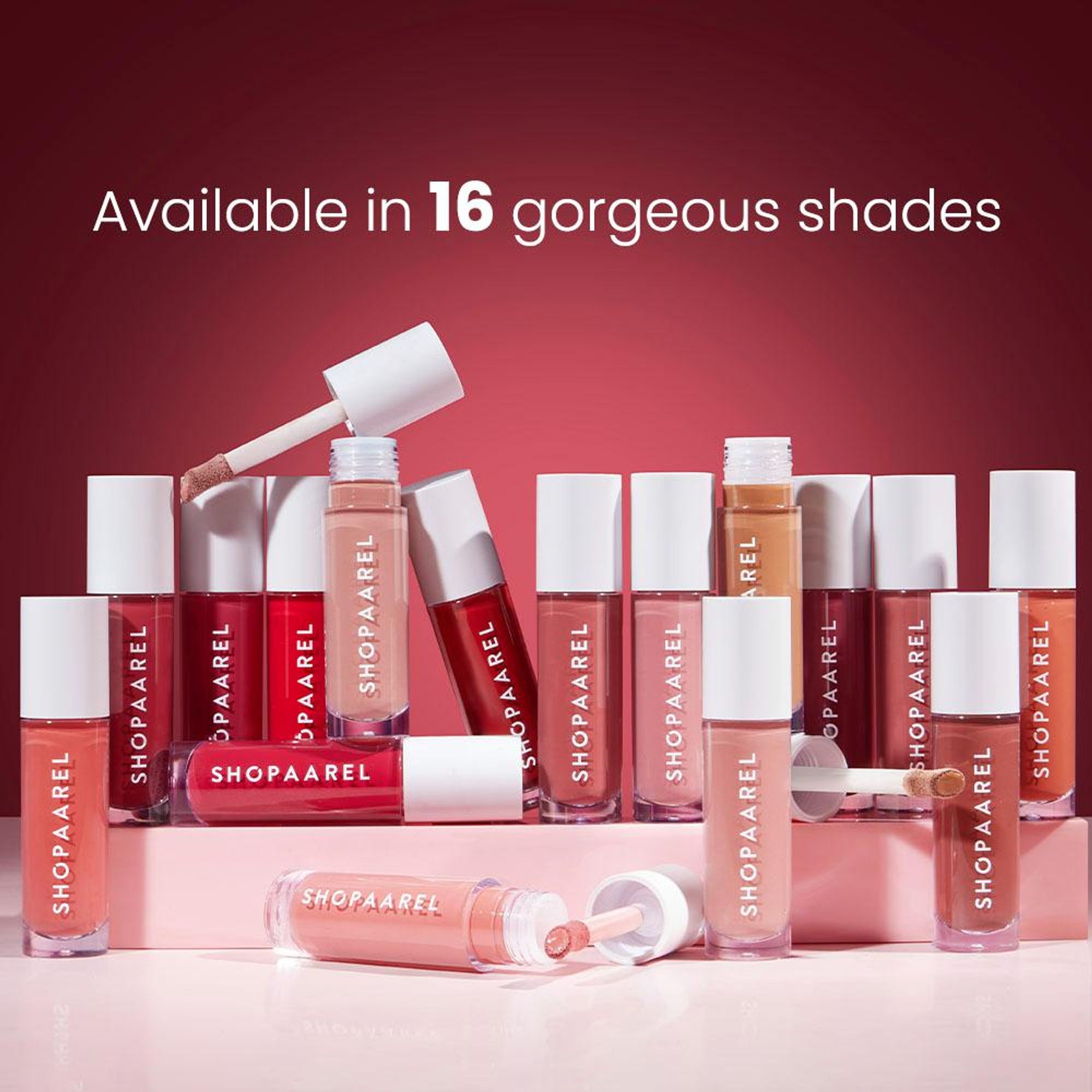 Shopaarel Silky Matte Gloss Liquid Lipstick - Doll-14
