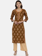 Souchii Beige Solid Flared Palazzos - Distacart