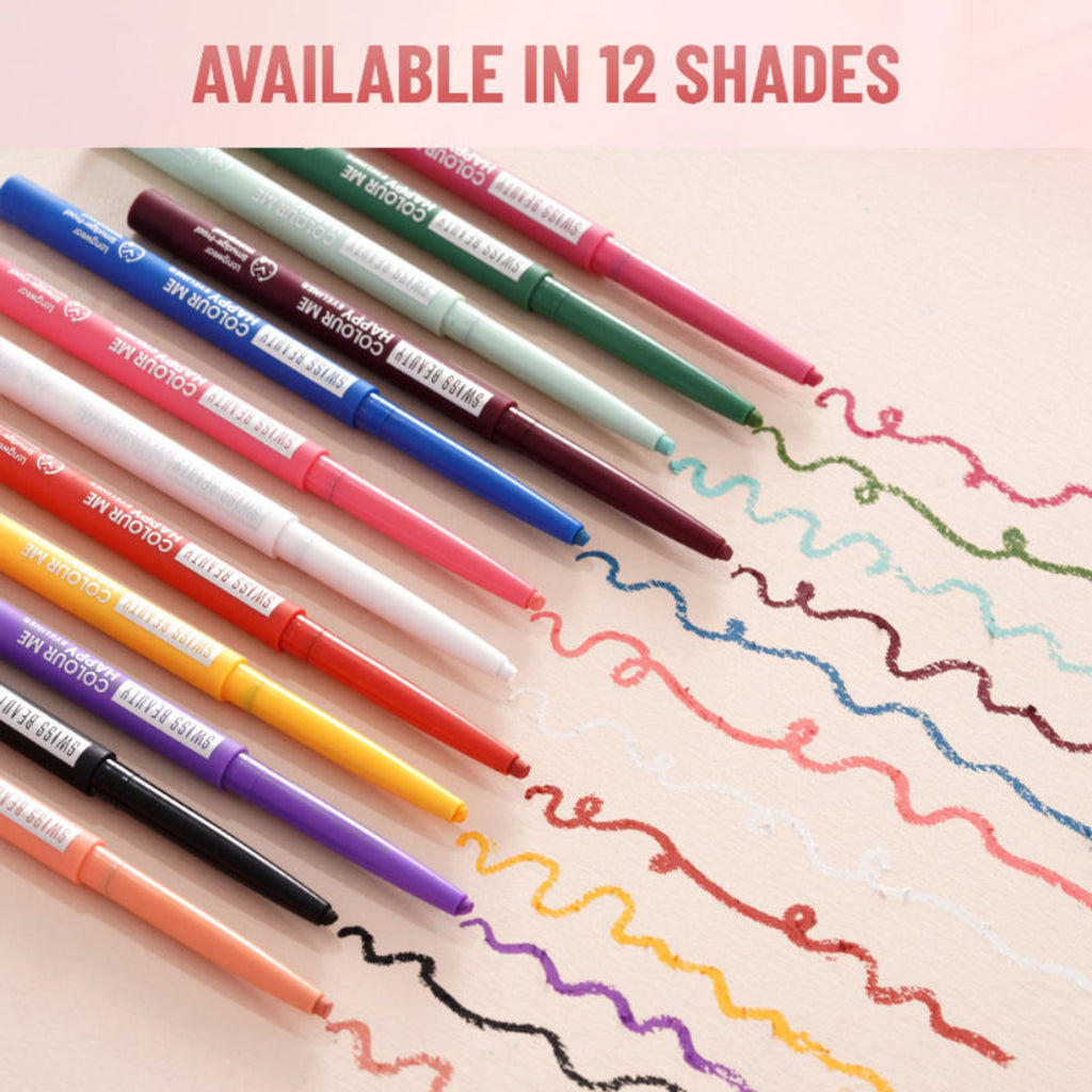 Swiss Beauty Colour Me Happy Eyeliner - Pink Alperose - Distacart