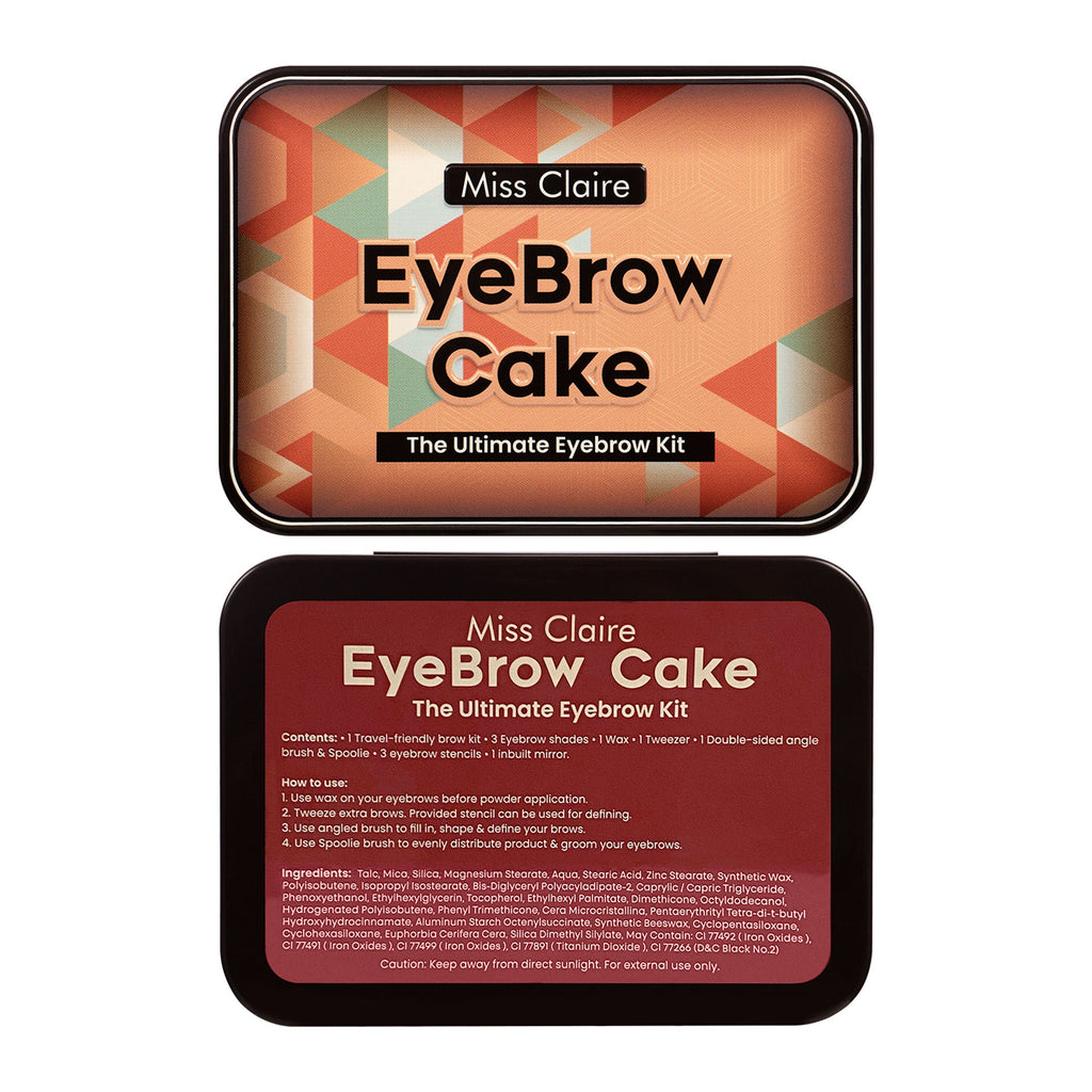 Miss Claire Eyebrow Cake Tin - 01