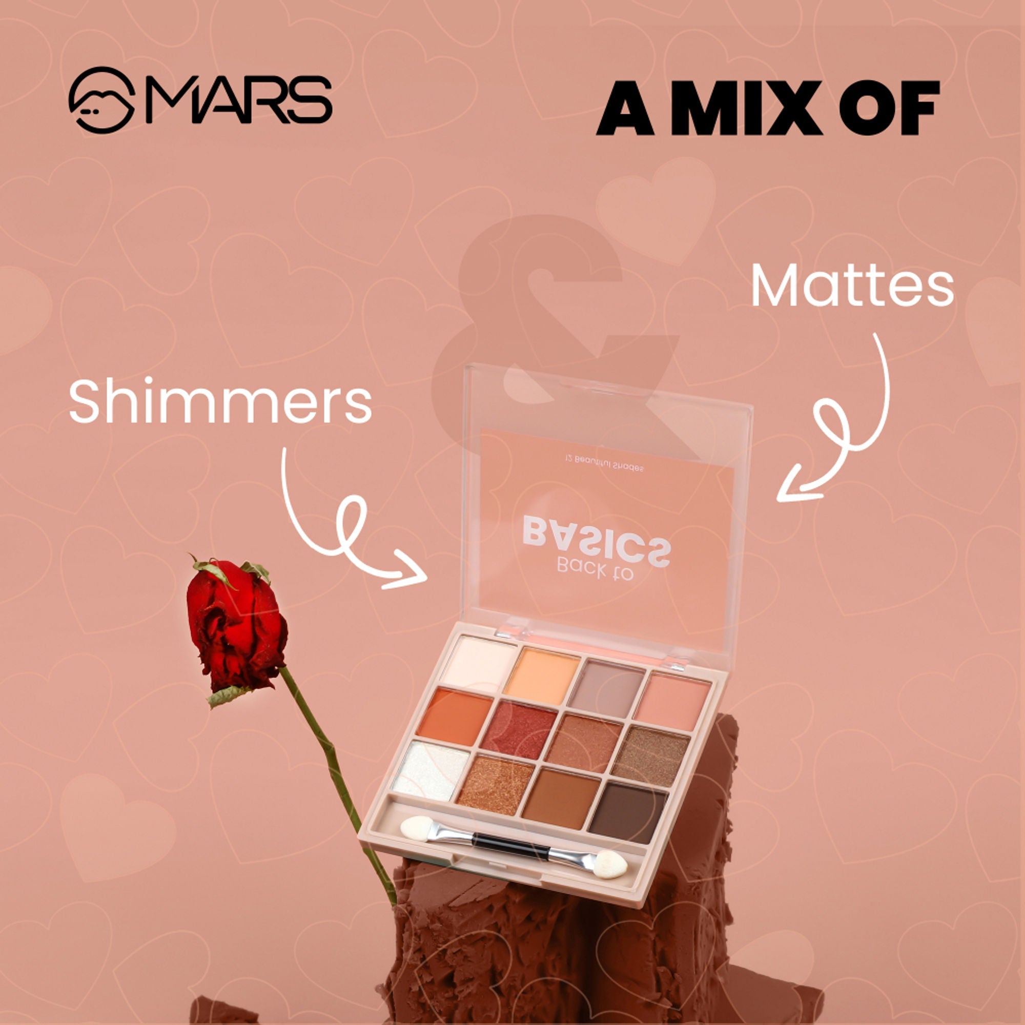 MARS Cosmetics Back To Basics Eyeshadow Palette - 1 - Distacart