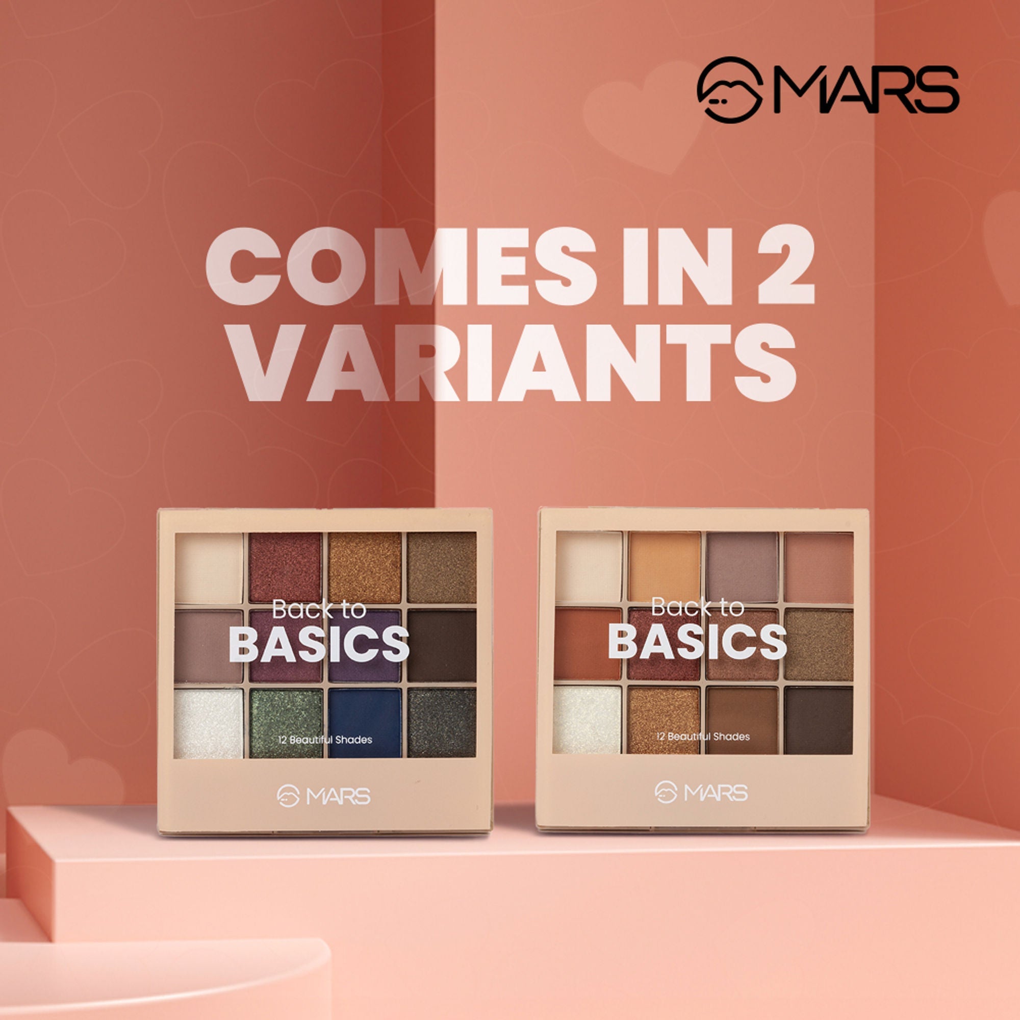 MARS Cosmetics Back To Basics Eyeshadow Palette - 1 - Distacart
