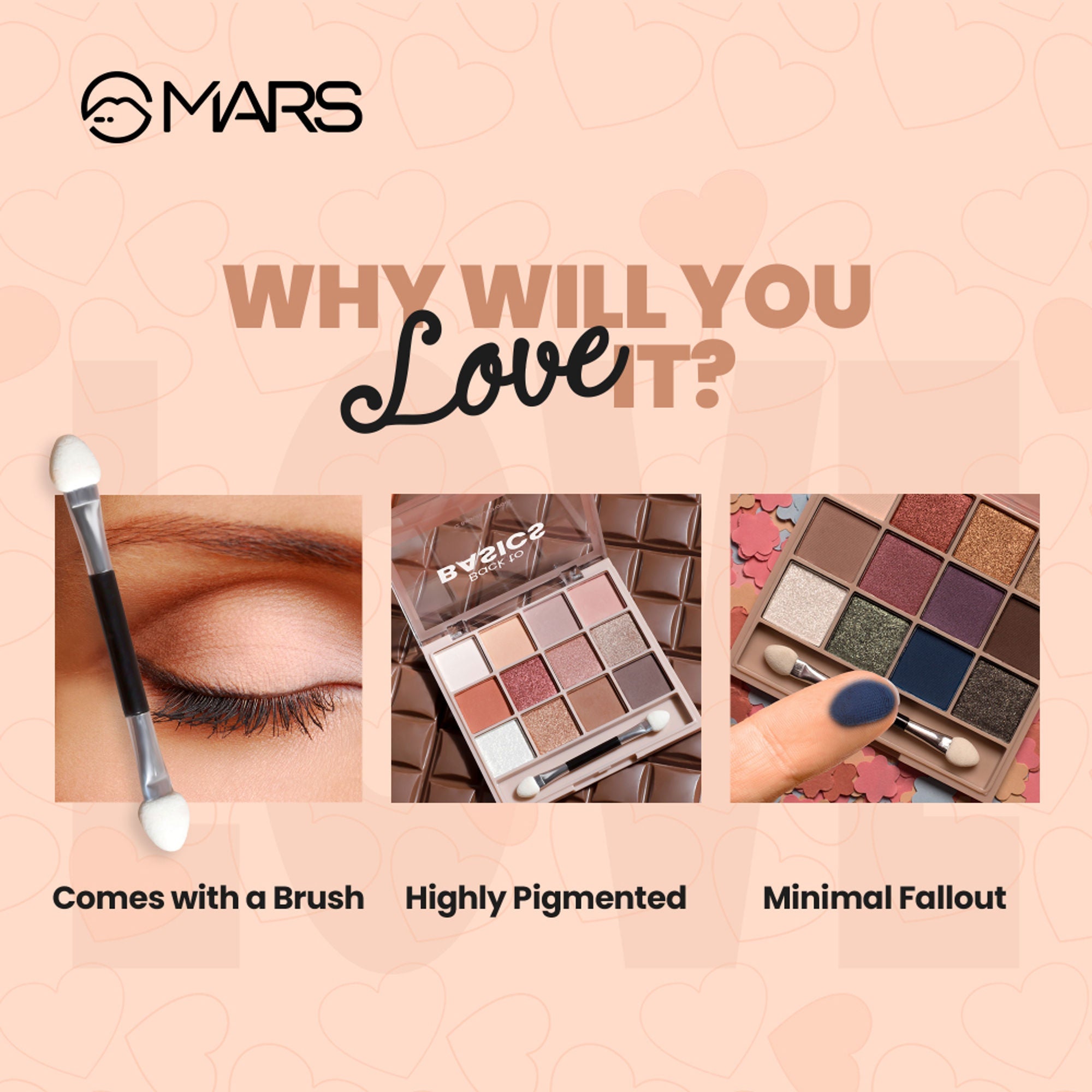 MARS Cosmetics Back To Basics Eyeshadow Palette - 2 - Distacart
