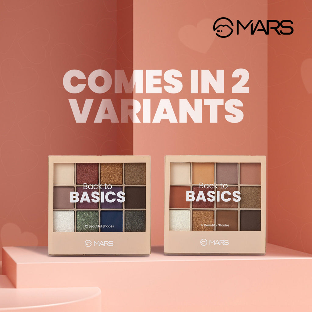 MARS Cosmetics Back To Basics Eyeshadow Palette - 2 - Distacart