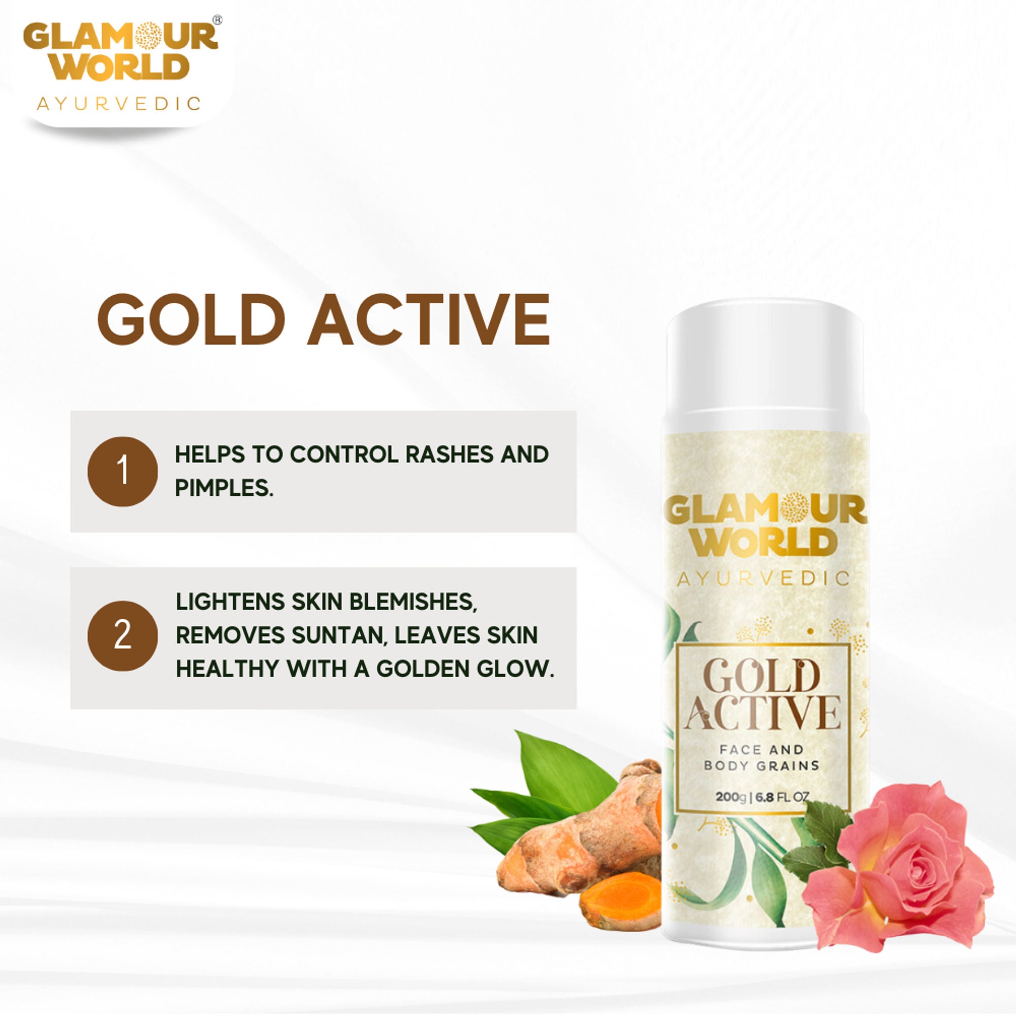 GLAMOUR WORLD AYURVEDIC Gold Active