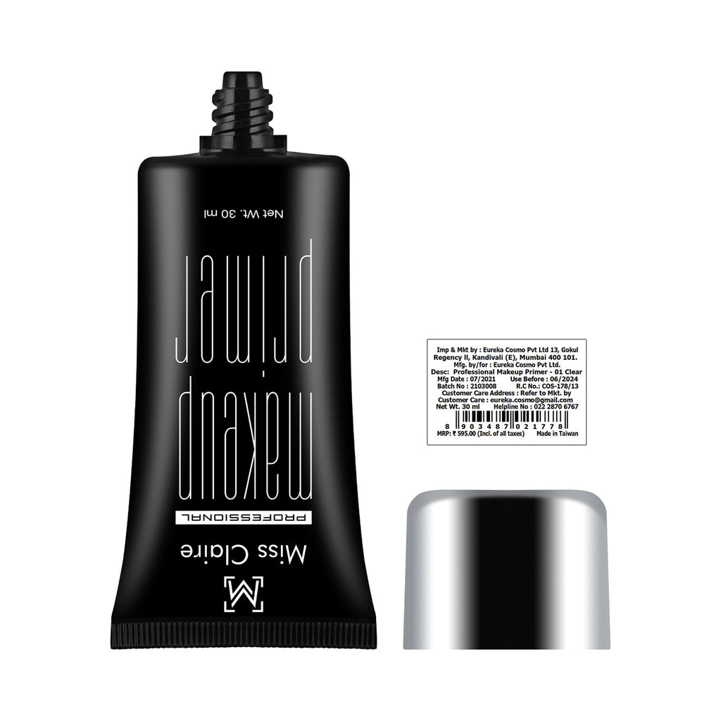 Miss Claire Studio Perfect Professional Makeup Primer - 01 Clear