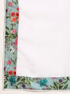 Sangria Women V-Neck Floral Printed Regular Kurta with Palazzos & With Dupatta