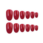 shills professional reusable press on nails oval spn504