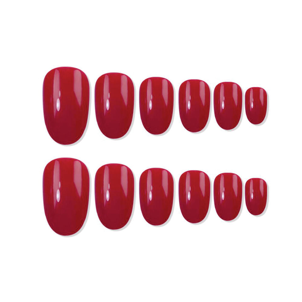 shills professional reusable press on nails oval spn504
