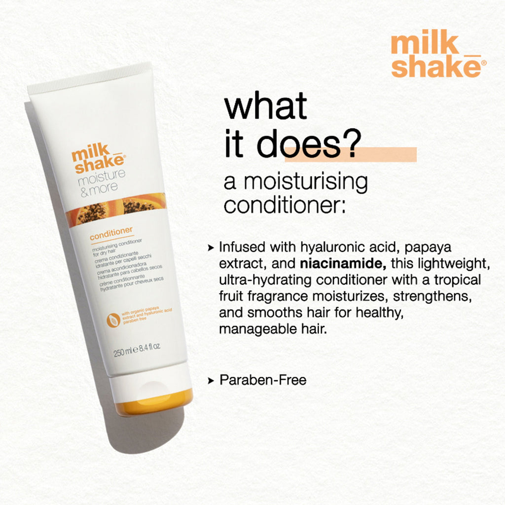 Milkshake Moisture & More Conditioner For Dry & Dehydrated Hair