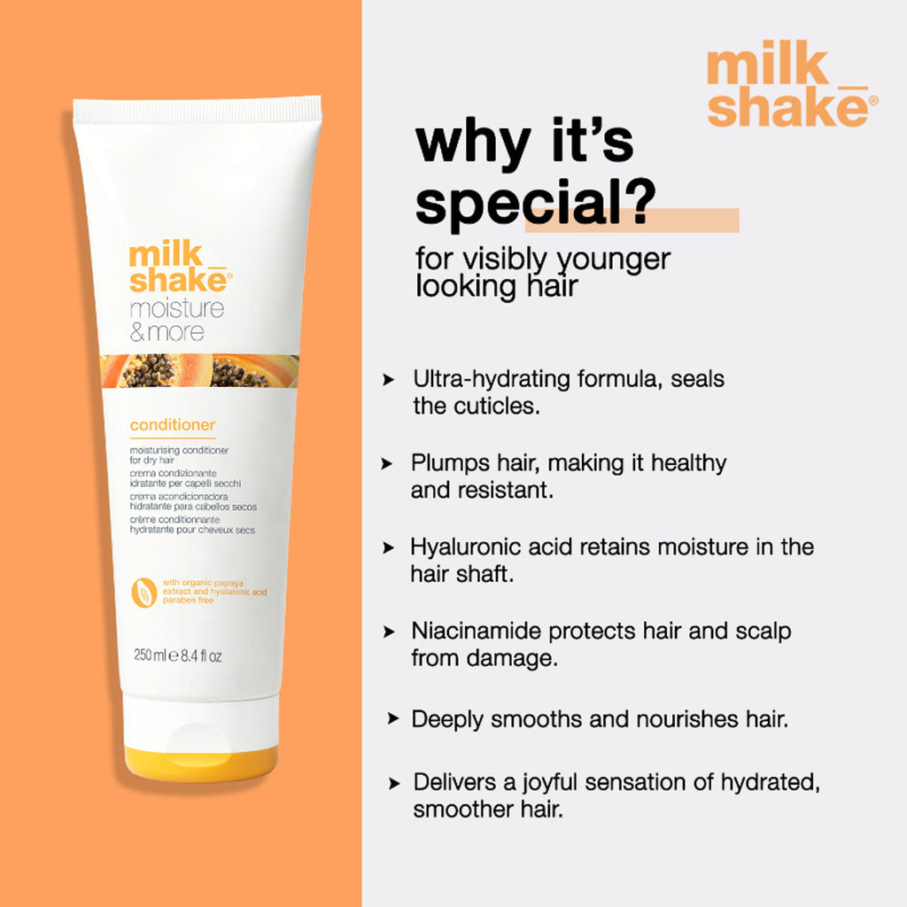 Milkshake Moisture & More Conditioner For Dry & Dehydrated Hair