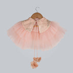 Pink Cow Fashions Peach Shrug With Frill