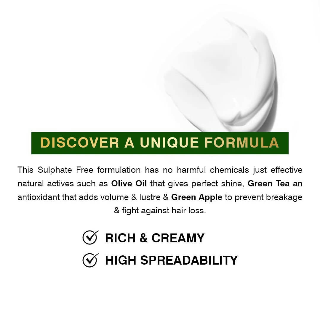 Coccoon Nourishing Hair Mask With Olive Oil, Green Tea & Green Apple