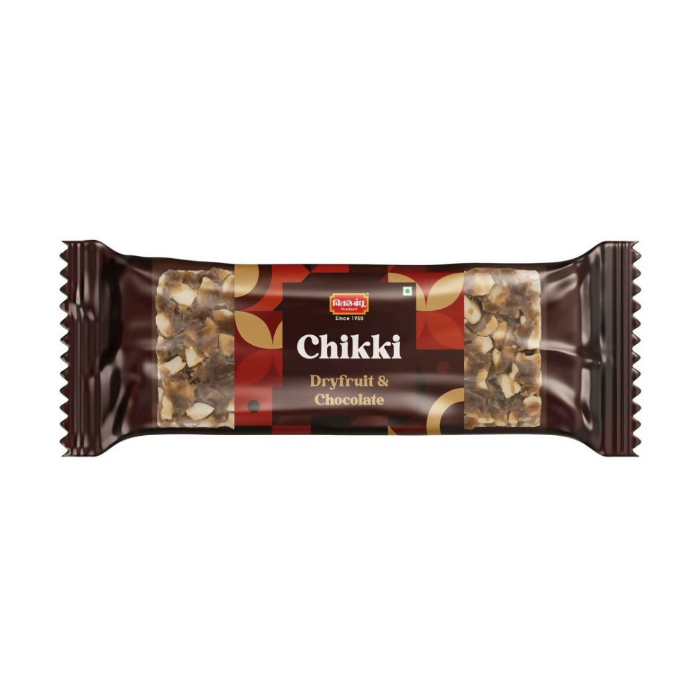 Chitale Bandhu Dryfruit & Chocolate Chikki - Distacart