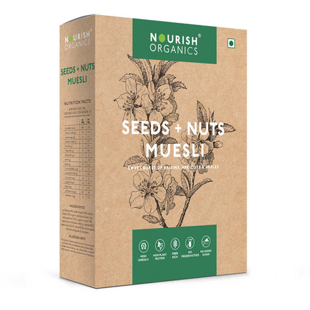 Nourish Organics Seeds + Nuts Muesli