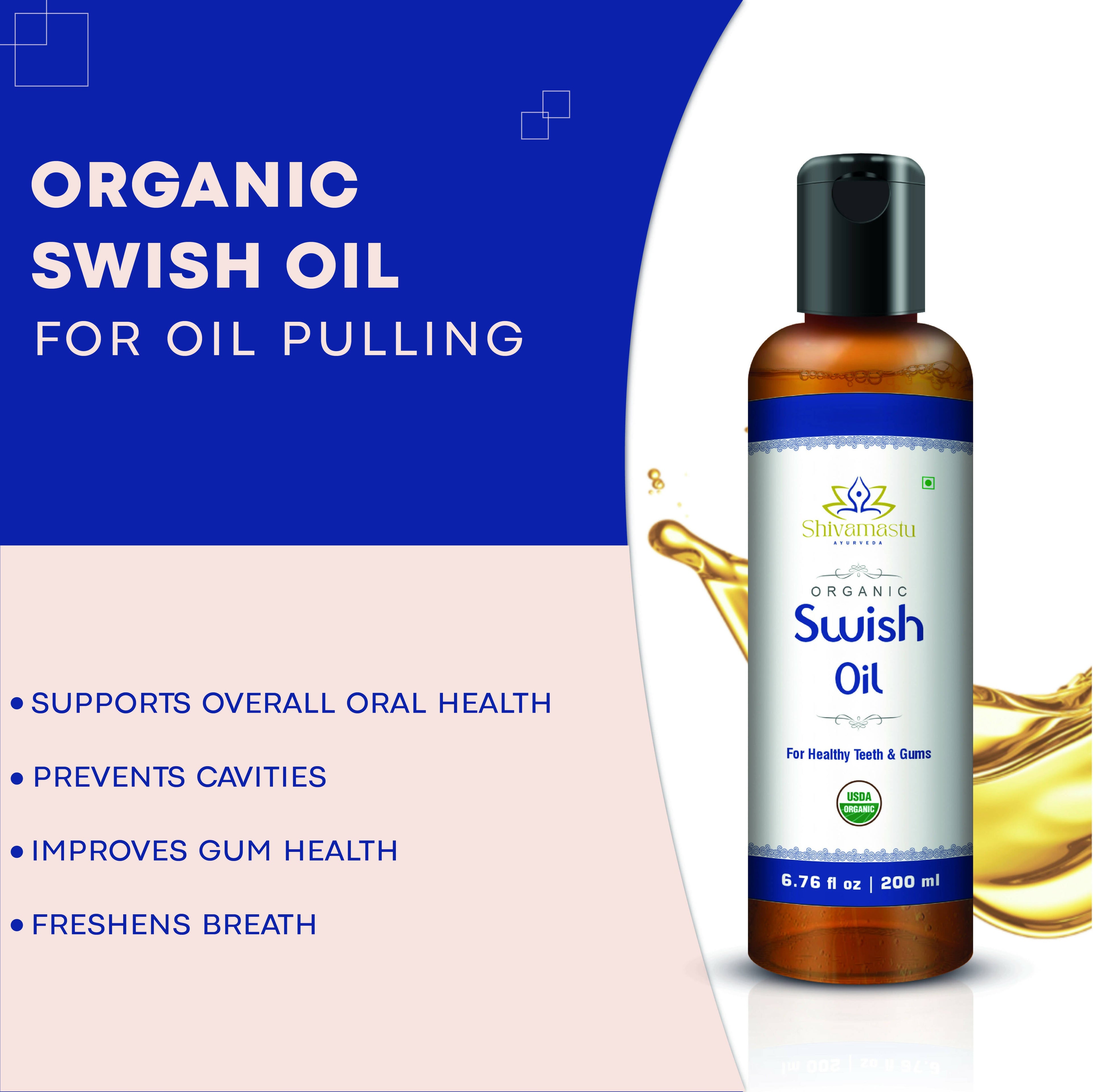 Shivamastu Ayurveda Organic Swish Oil - Distacart