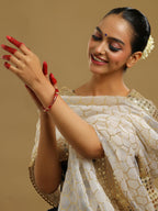 Ruby Raang Red Traditional Bangle - Distacart