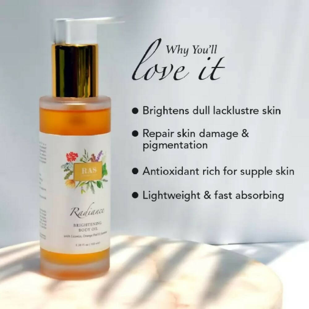 Ras Luxury Oils Radiance Brightening Body Oil