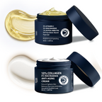 Dermistry Collagen Anti Aging Skin Tightening Aging Wrinkles Cream & Vitamin C Niacinamide Day NightOil Free Water Based Face Gel - Distacart