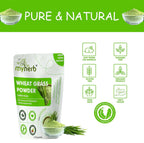 Myherb Natural Organic Wheat Grass Powder - Distacart