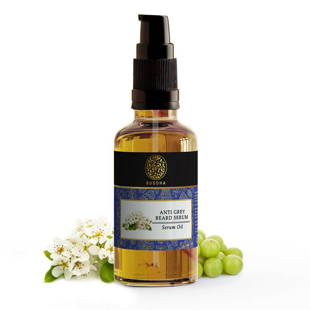 Buddha Natural Anti Grey Beard Serum Oil - Distacart