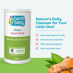 Earthbaby Ubtan Sunni Pindi Soap-Free 100% Natural Baby Bath Powder