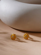 stone stud (yellow) - Ruby Raang - Distacart