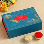 Lumba Rakhi Set & Kaju Rolls Box 