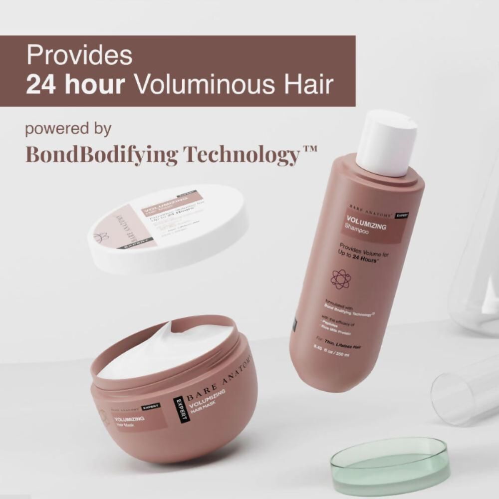 Bare Anatomy Expert Volumizing Shampoo &  Hair Mask Kit