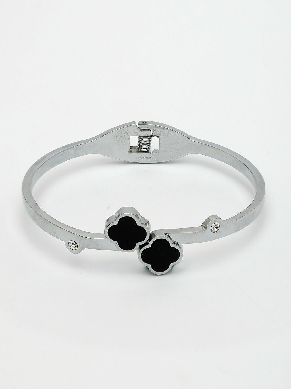 NVR Women's Silver-Plated Cuff Bracelet - Distacart