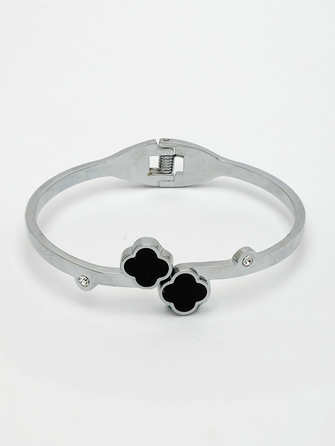 NVR Women's Silver-Plated Cuff Bracelet - Distacart