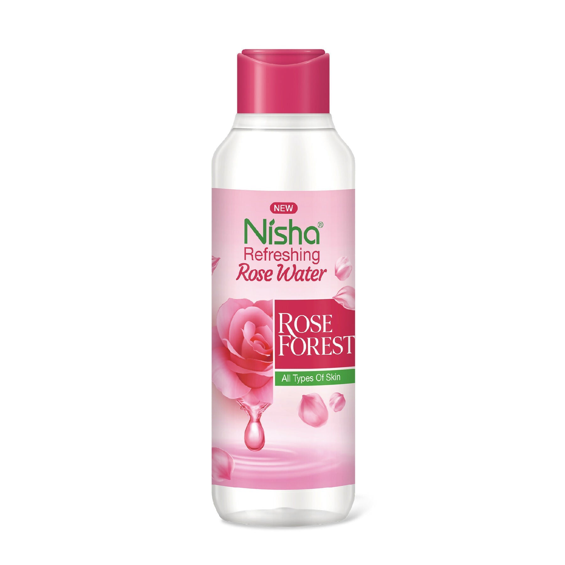 Nisha Refreshing Rose Water For Face - Distacart