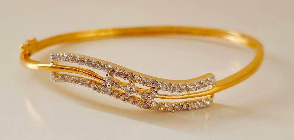 AD Bracelet With White Stone Size 2.4