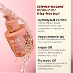 PLIX The Plant Fix Flaxseed Keratin Smoothening Anti-Frizz Serum - Distacart