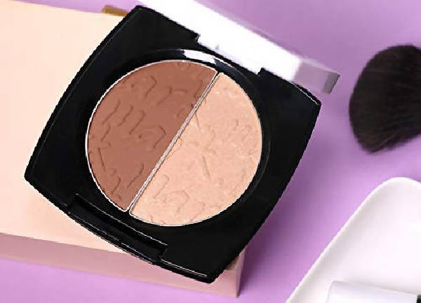 Avon Mark Dual Glow Cheek Color & Highlighter (Basking Beauty)