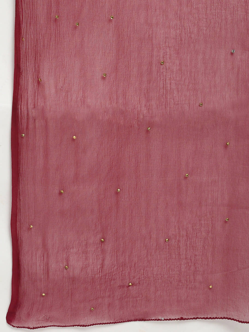 Rudra Bazaar Wine Angrakha Style Flared Anarkali Kurta with Pyjamas & Dupatta - Distacart